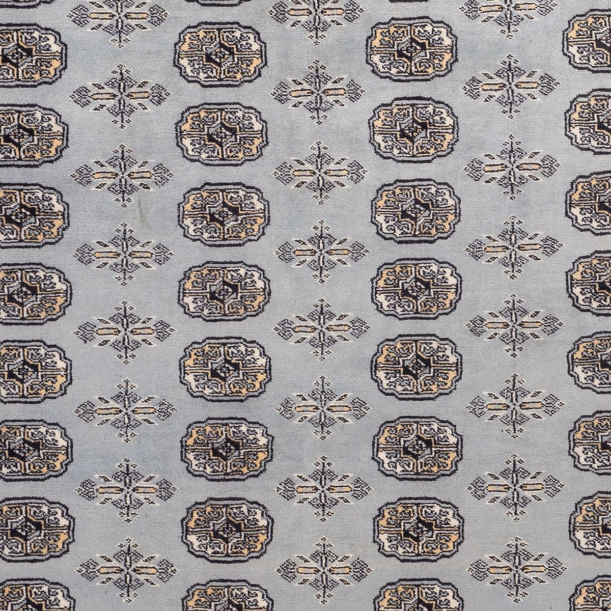 Afghansk tæppe - Bukhara - 310 x 207 cm - lyseblå