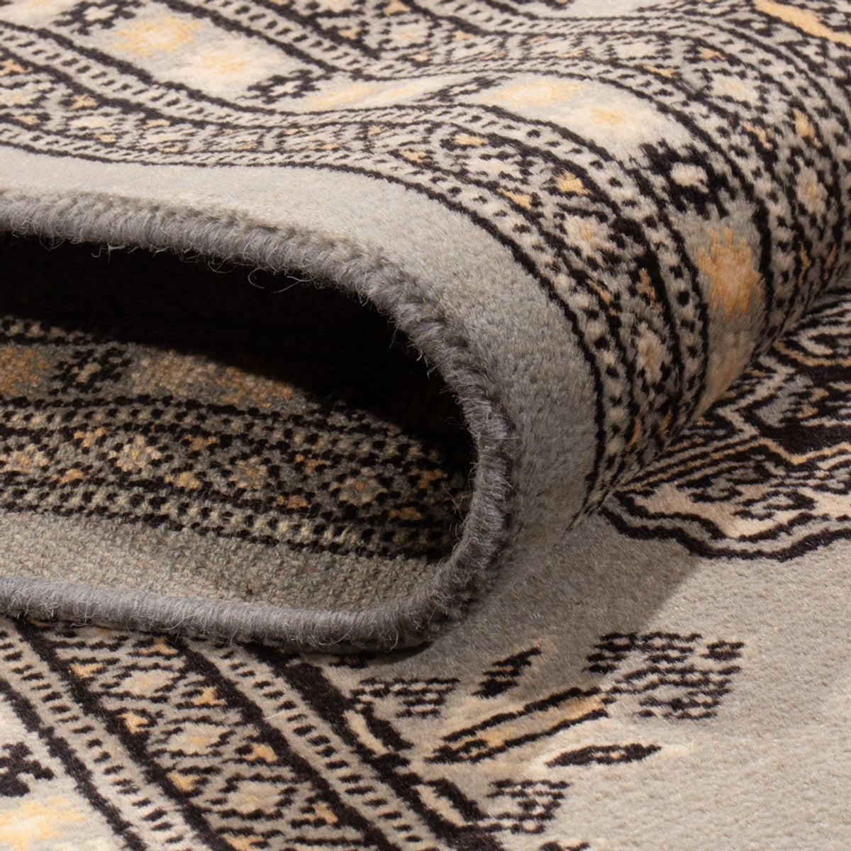 Afghansk tæppe - Bukhara - 310 x 207 cm - lyseblå