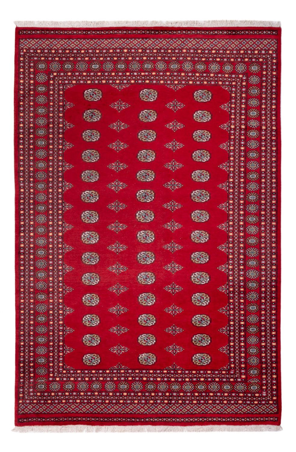 Afghansk tæppe - Bukhara - 303 x 205 cm - rød