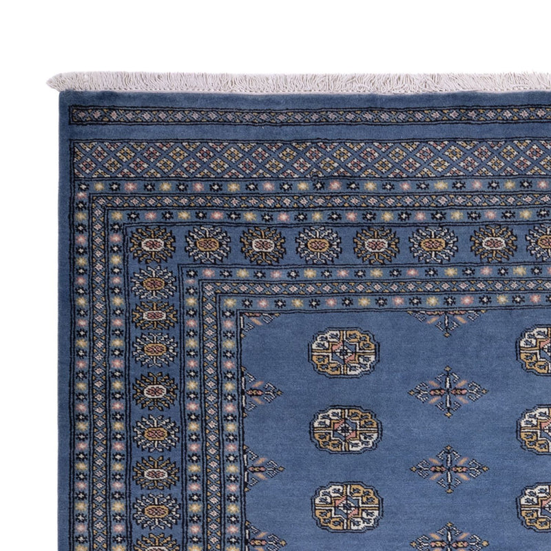 Afghansk tæppe - Bukhara - 305 x 203 cm - blå