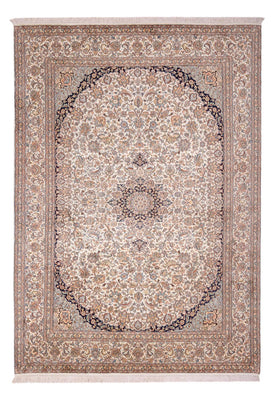 Silketæppe - Kashmir Silk - 309 x 213 cm - sand