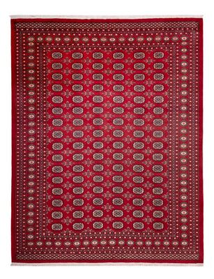 Afghansk tæppe - Bukhara - 322 x 248 cm - rød