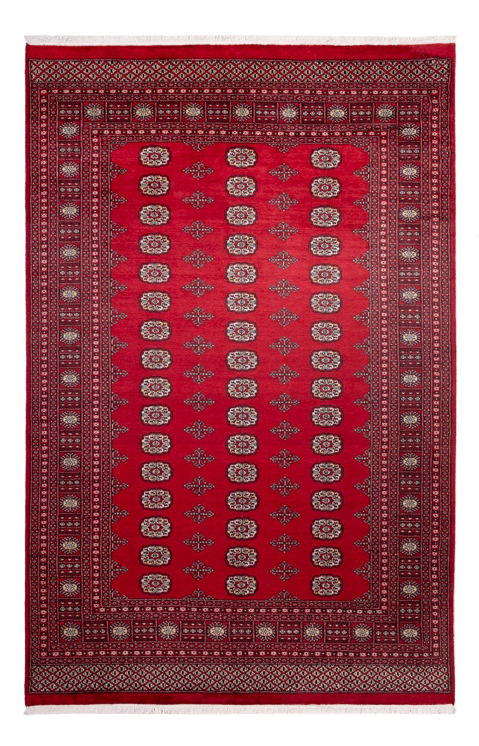 Afghansk tæppe - Bukhara - 306 x 197 cm - rød
