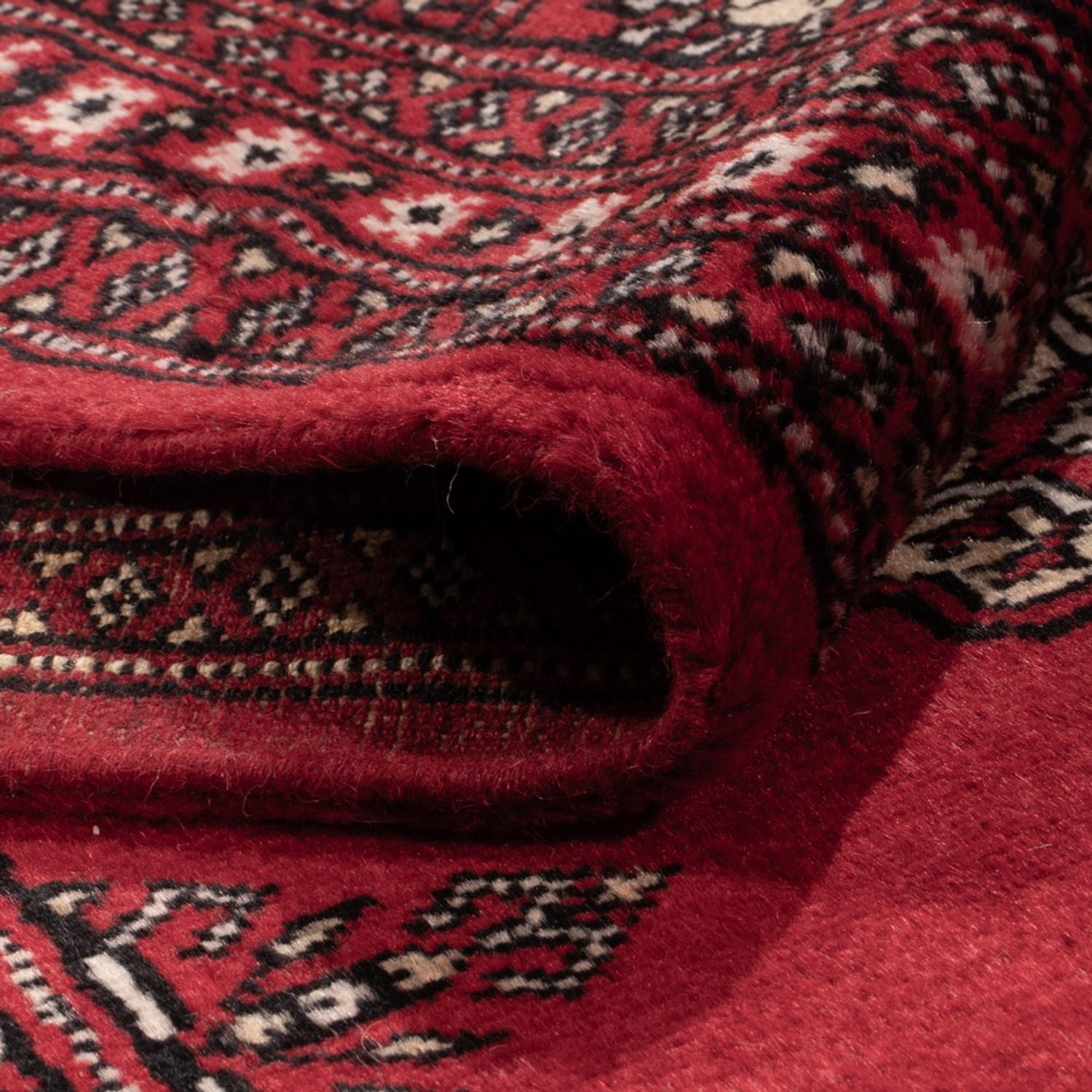 Afghansk tæppe - Bukhara - 306 x 197 cm - rød