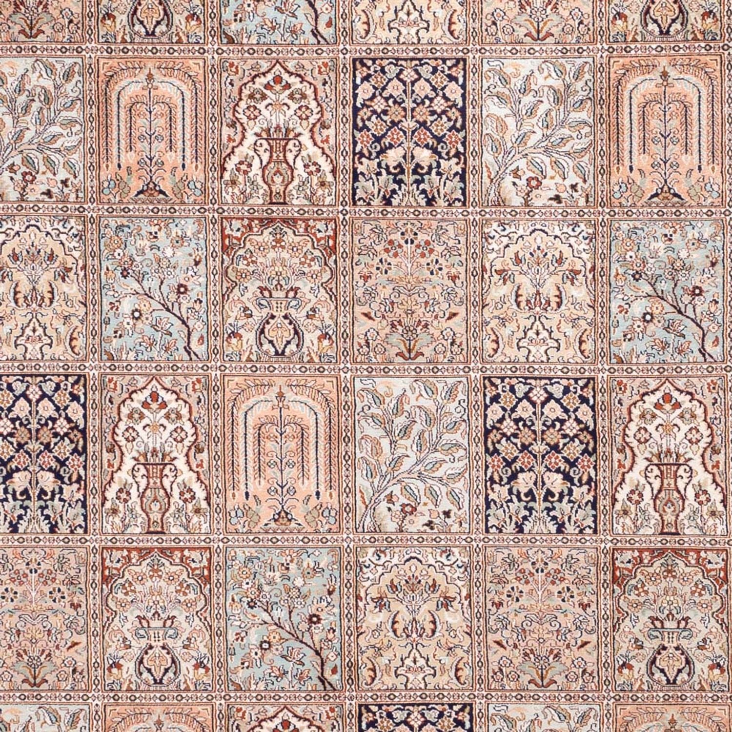 Silketæppe - Kashmir Silk - 304 x 246 cm - sand