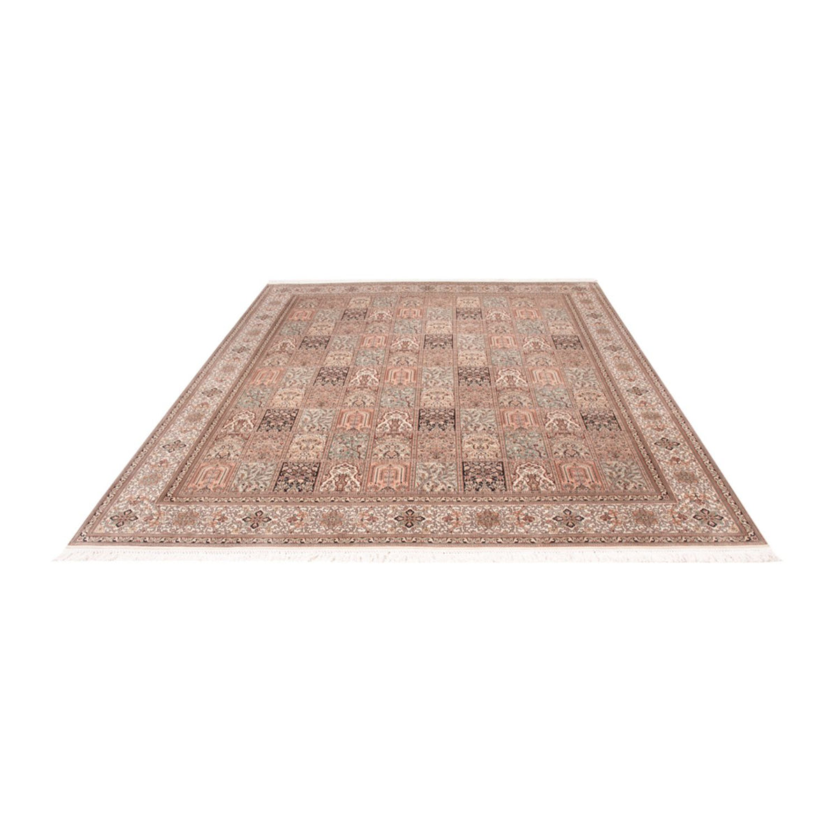 Silketæppe - Kashmir Silk - 304 x 246 cm - sand