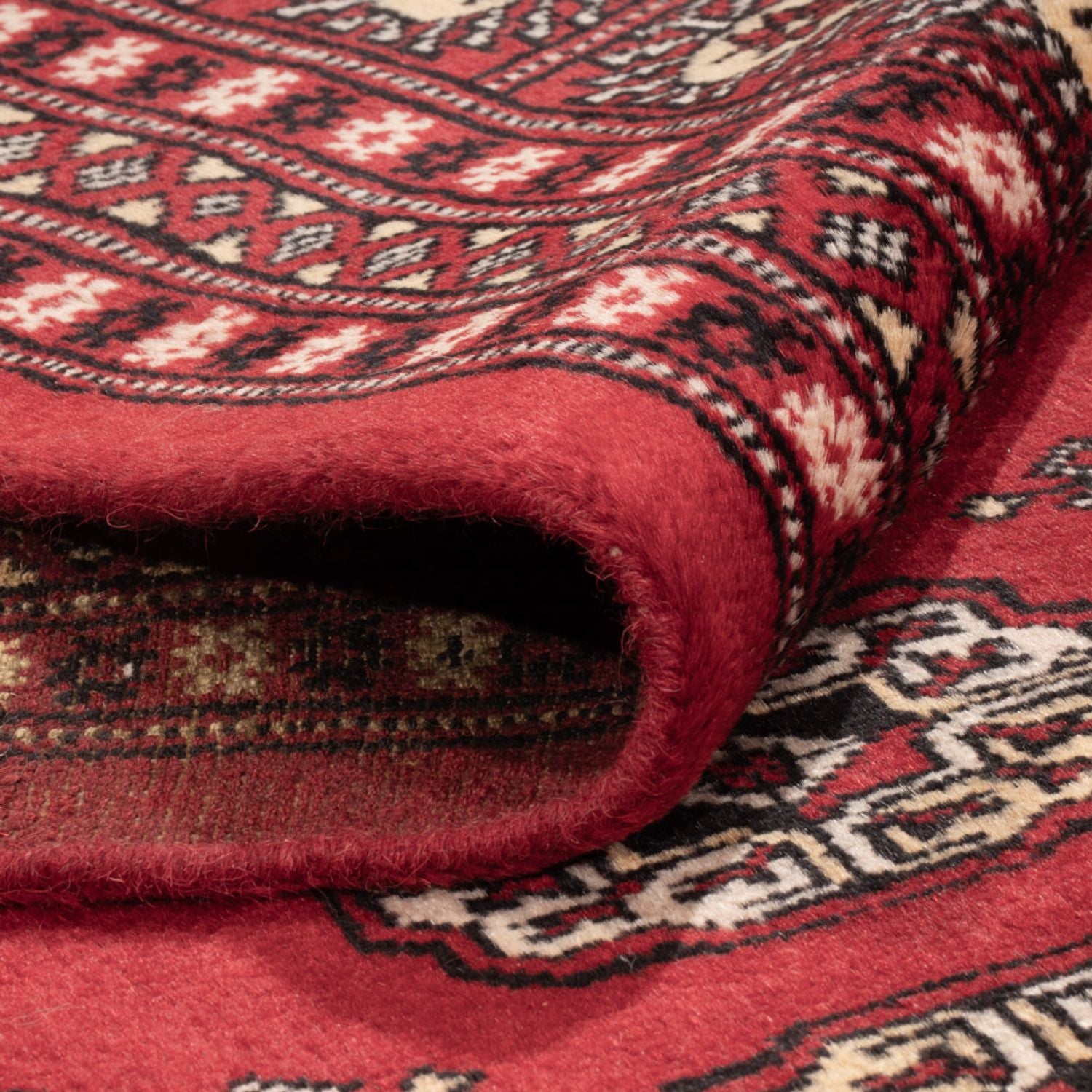 Afghansk tæppe - Bukhara - 298 x 243 cm - rød