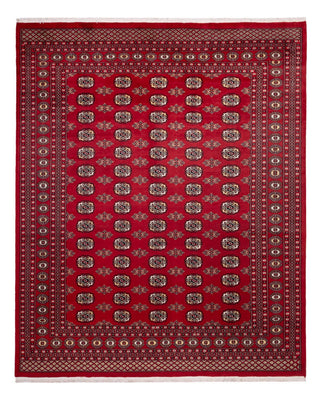 Afghansk tæppe - Bukhara - 301 x 245 cm - rød
