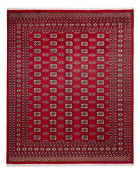Afghansk tæppe - Bukhara - 301 x 245 cm - rød