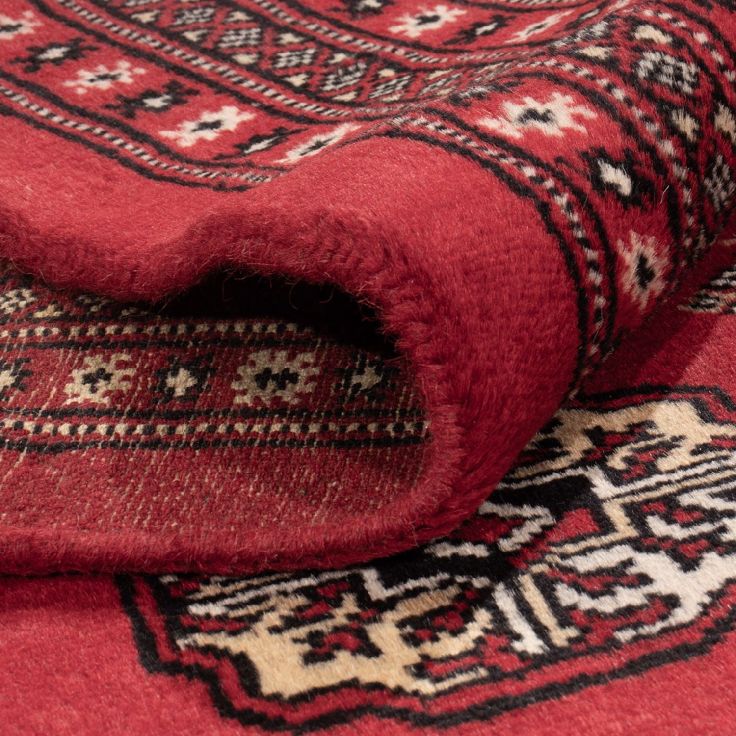 Afghansk tæppe - Bukhara - 314 x 243 cm - rød