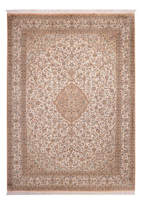 Silketæppe - Kashmir Silk - 290 x 205 cm - sand