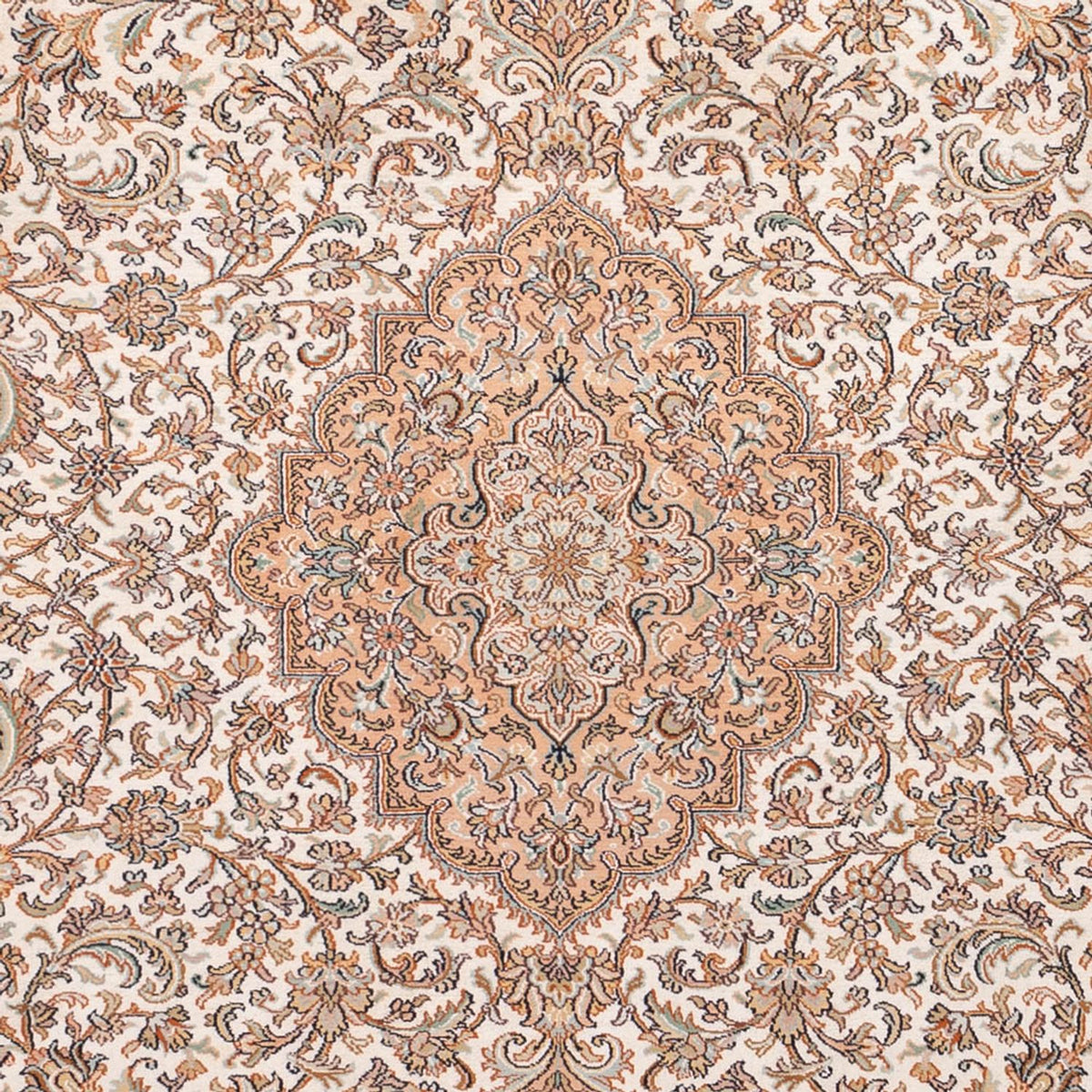 Silketæppe - Kashmir Silk - 290 x 205 cm - sand