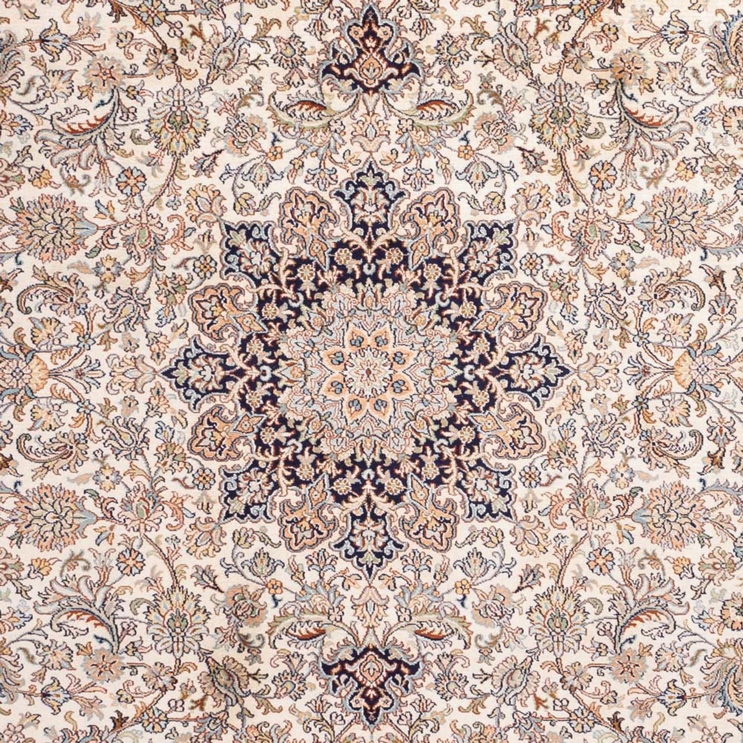 Silketæppe - Kashmir Silk - 309 x 217 cm - sand