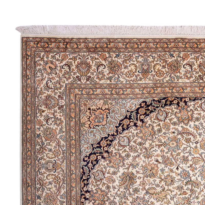 Silketæppe - Kashmir Silk - 309 x 217 cm - sand