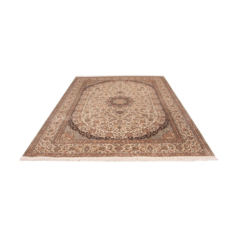 Silketæppe - Kashmir Silk - 309 x 217 cm - sand