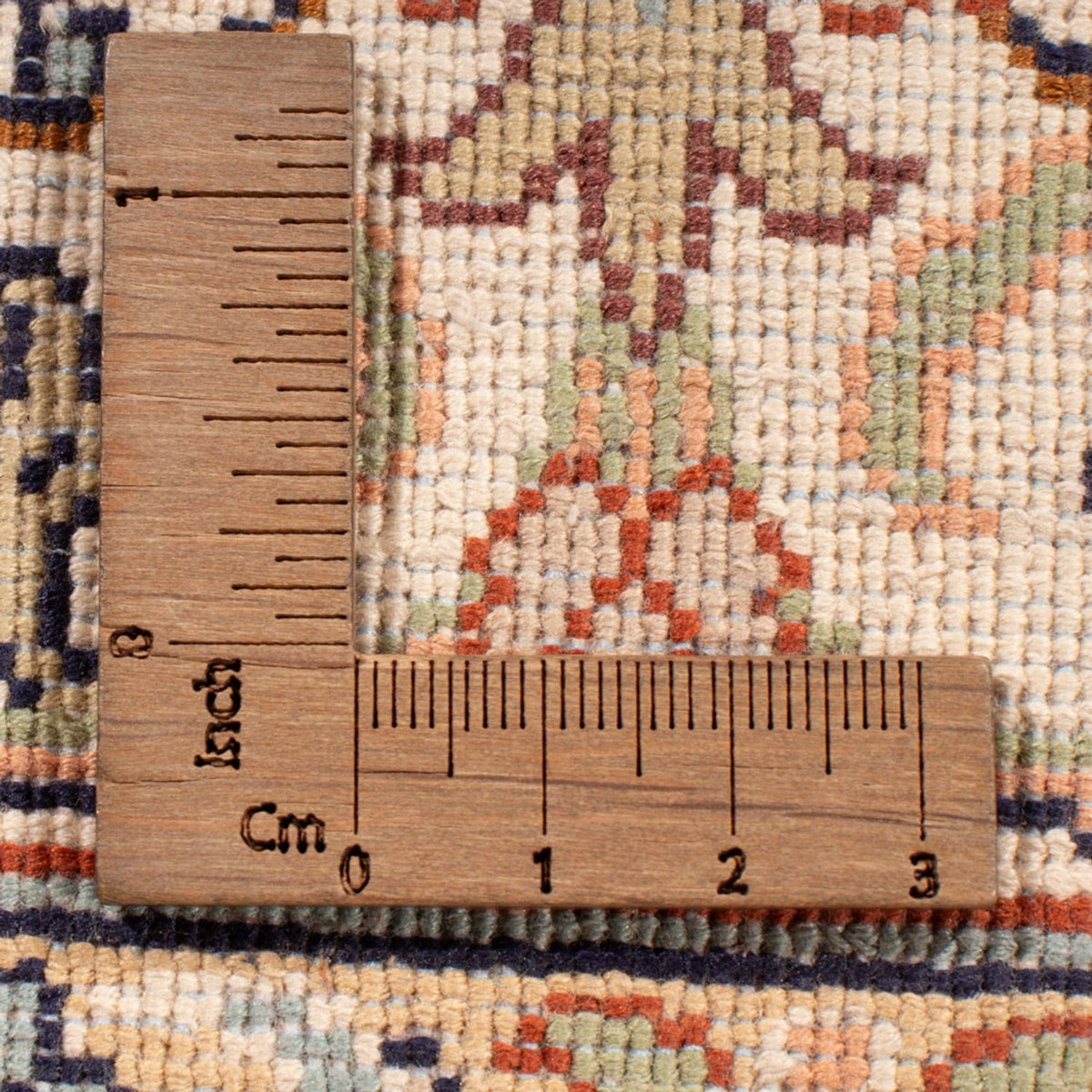 Silketæppe - Kashmir Silk - 326 x 216 cm - mørk beige