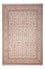 Silketæppe - Kashmir Silk - 318 x 216 cm - mørk beige