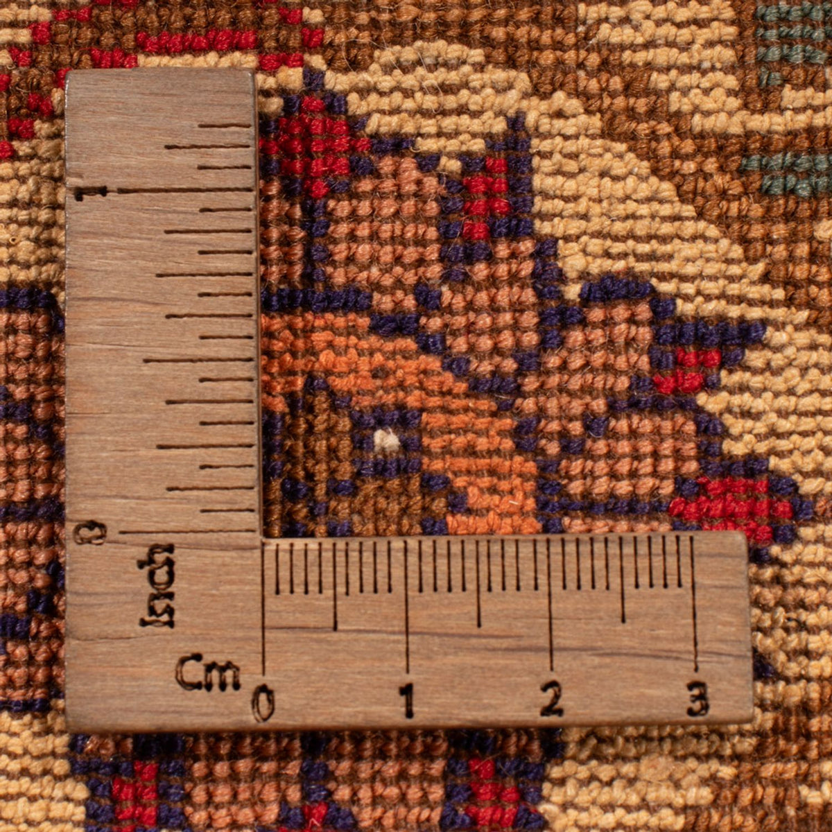 Silketæppe - afghansk silke - 288 x 217 cm - lysrød