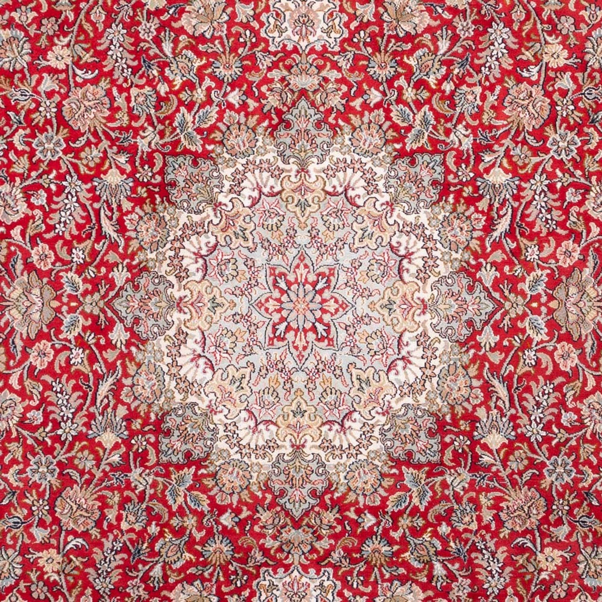 Silketæppe - Kashmir Silk - 303 x 220 cm - rød