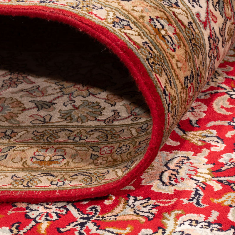 Silketæppe - Kashmir Silk - 303 x 220 cm - rød