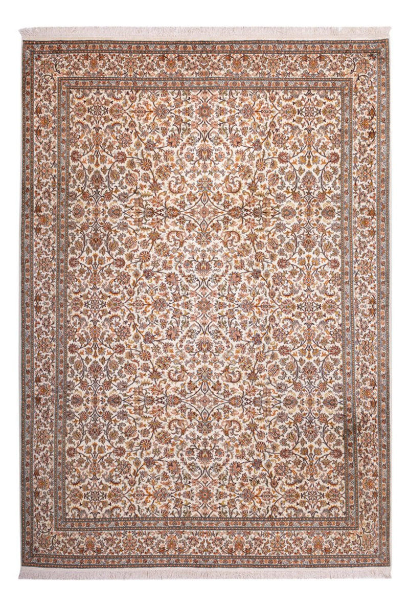 Silketæppe - Kashmir Silk - 305 x 213 cm - sand