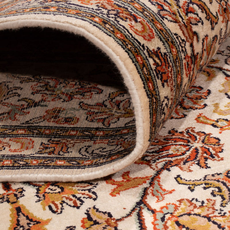 Silketæppe - Kashmir Silk - 305 x 213 cm - sand