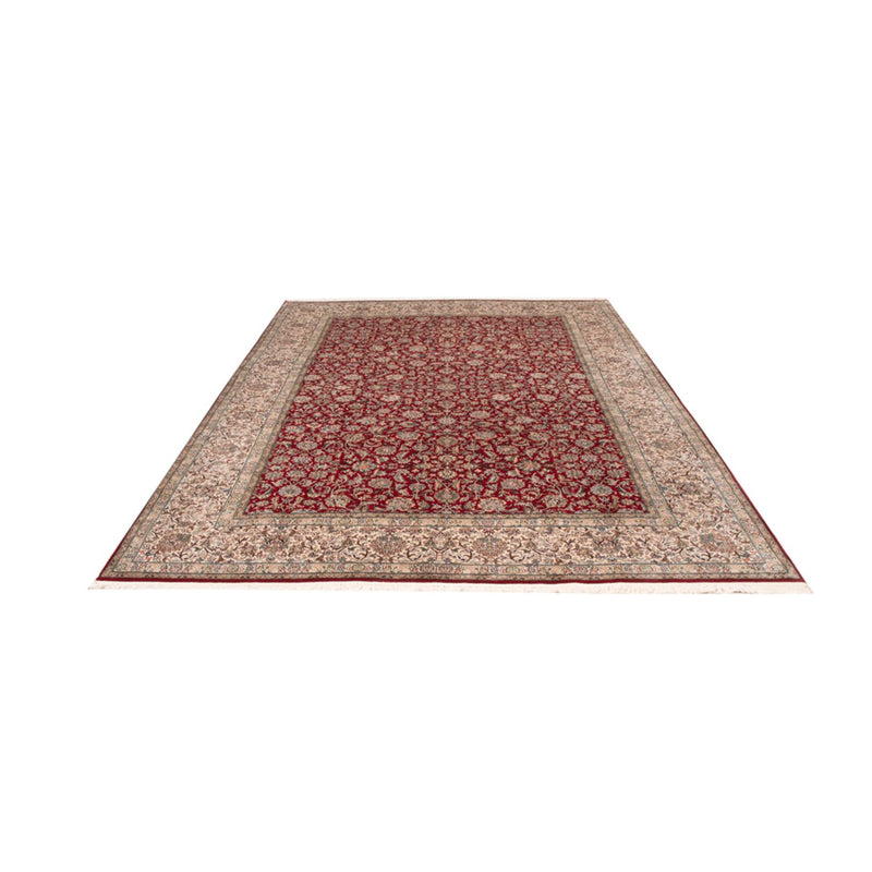 Silketæppe - Kashmir Silk - 302 x 216 cm - rød