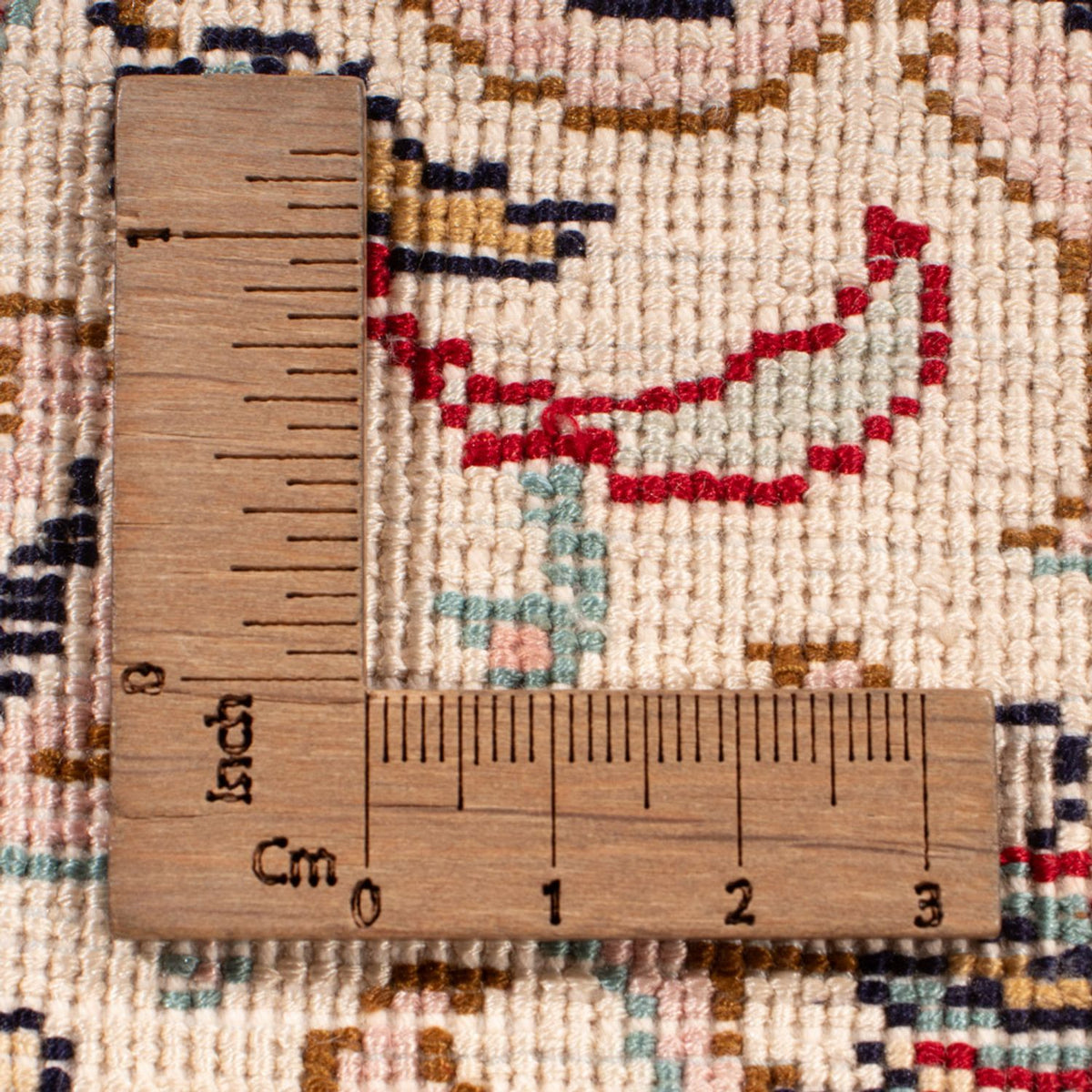 Silketæppe - Kashmir Silk - 302 x 216 cm - rød