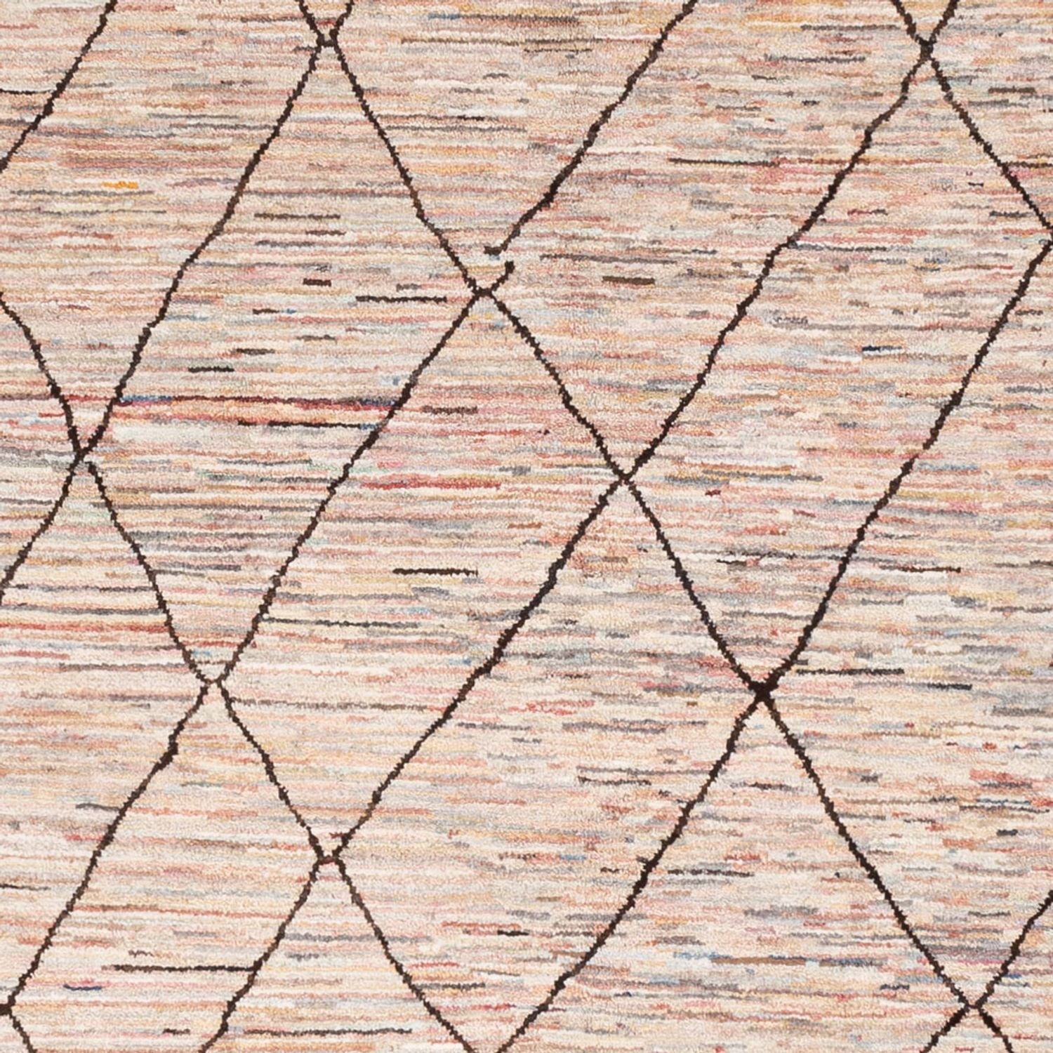 Berber tæppe - 293 x 257 cm - beige
