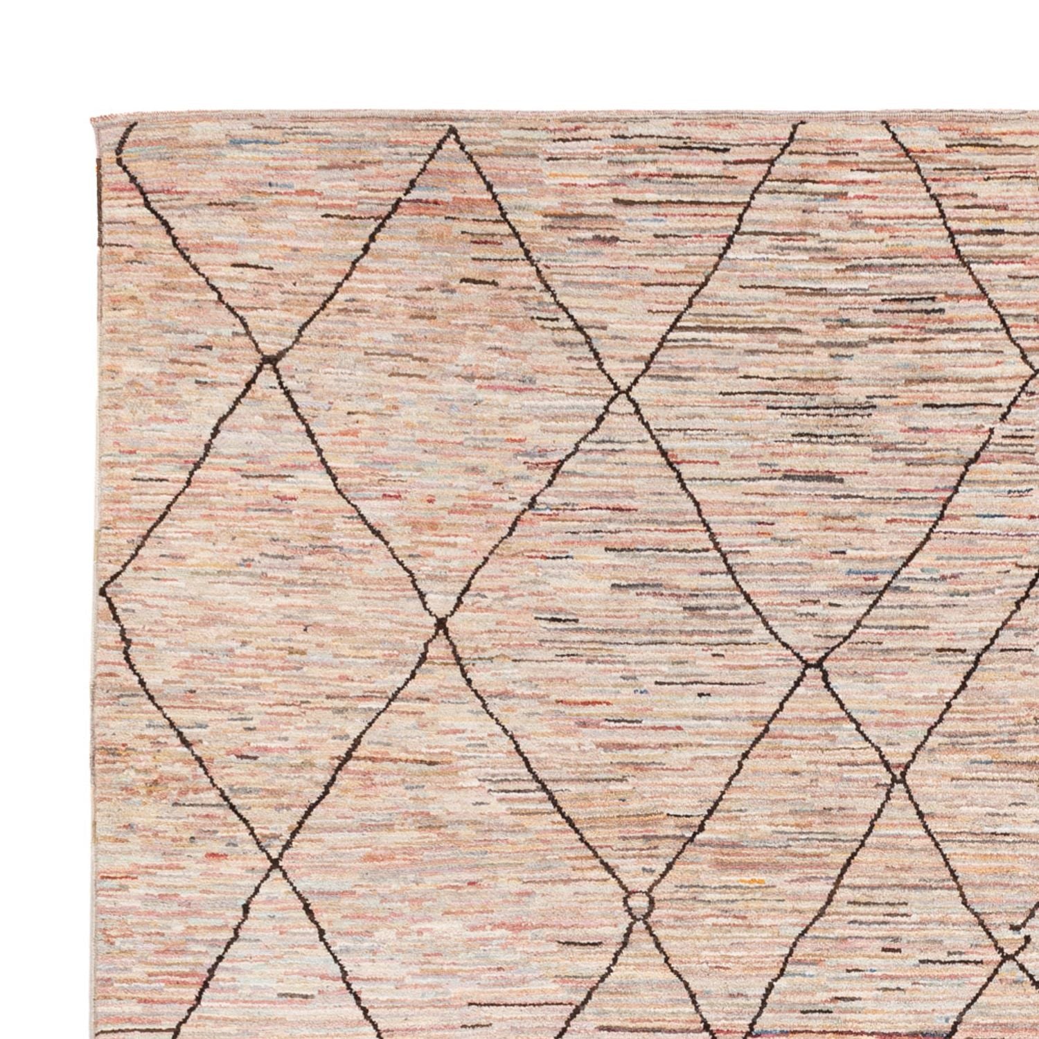 Berber tæppe - 293 x 257 cm - beige