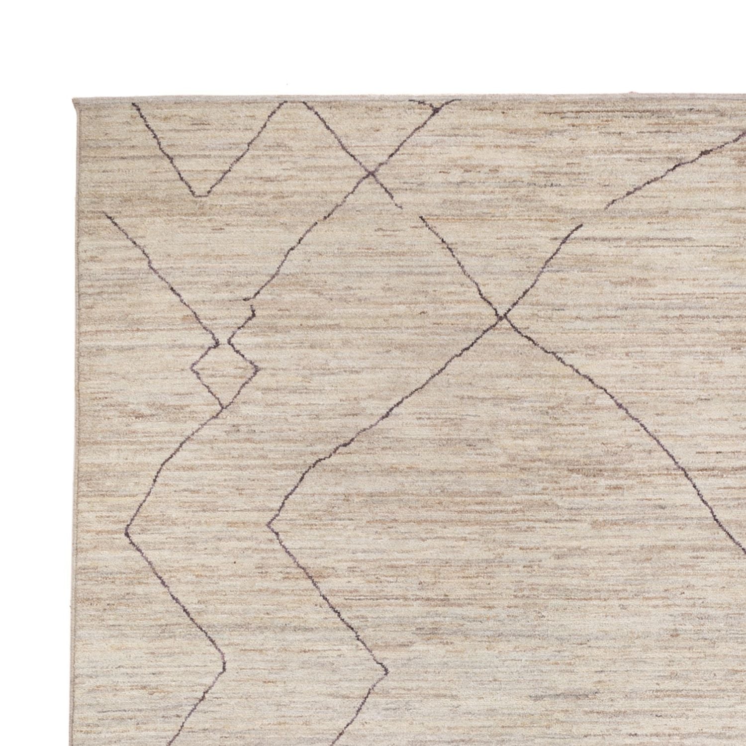 Berber tæppe - 362 x 276 cm - beige