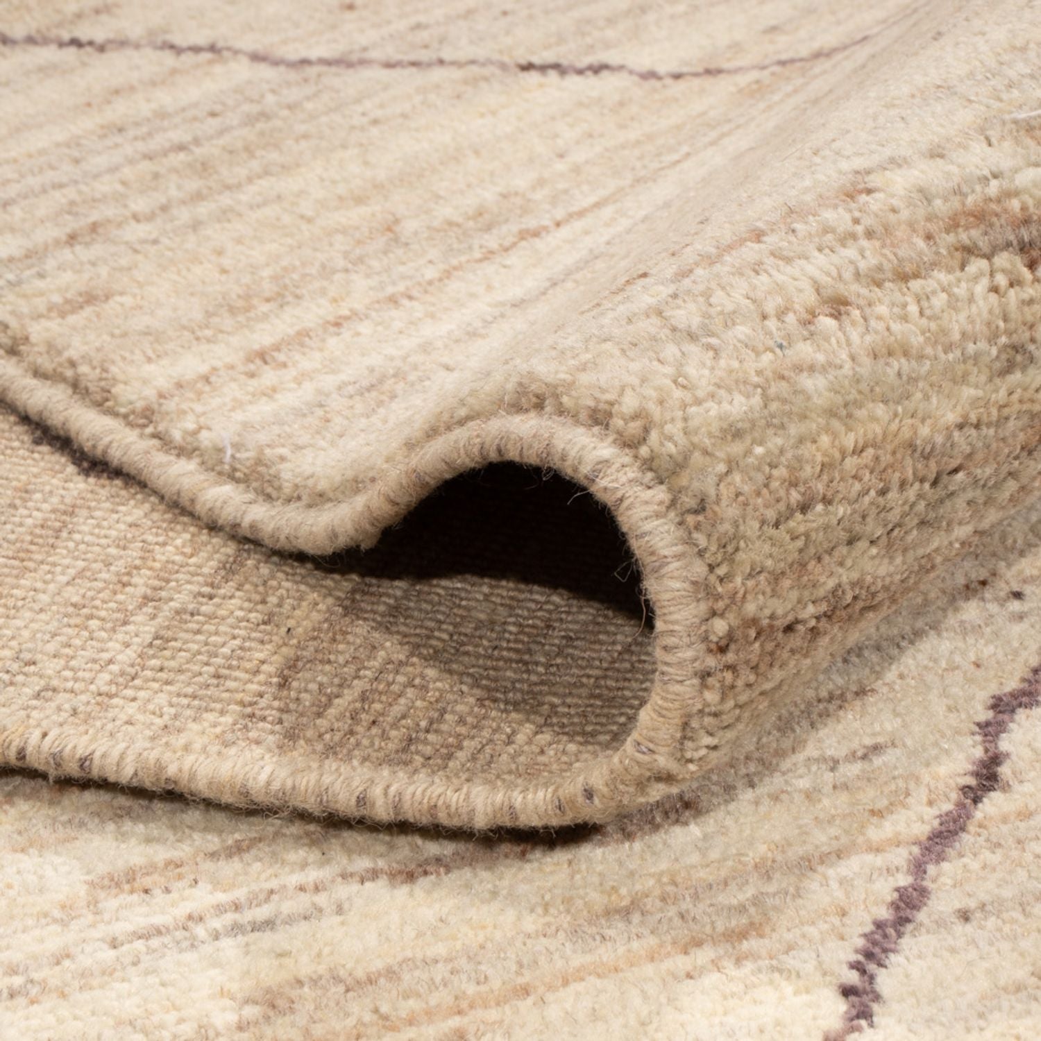 Berber tæppe - 362 x 276 cm - beige