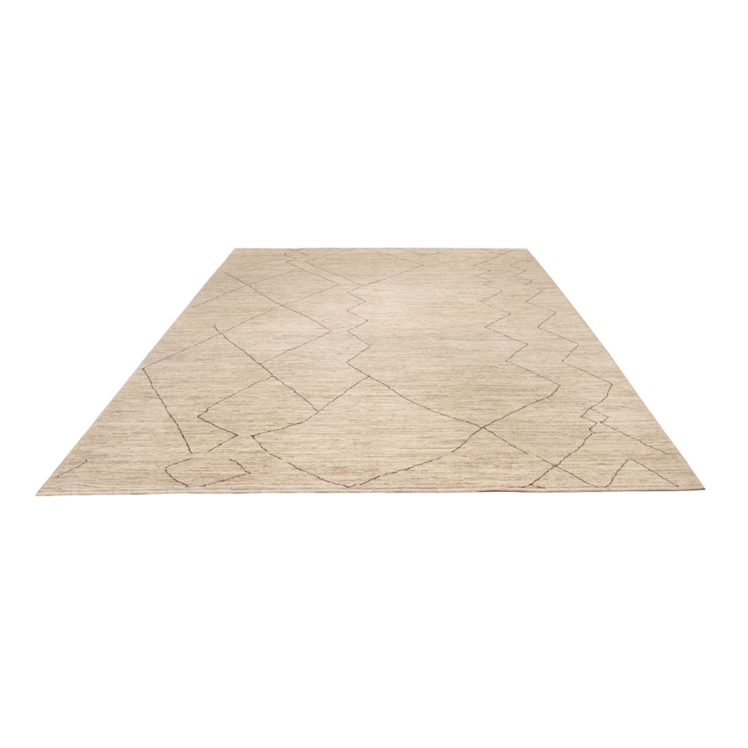 Berber tæppe - 362 x 276 cm - beige