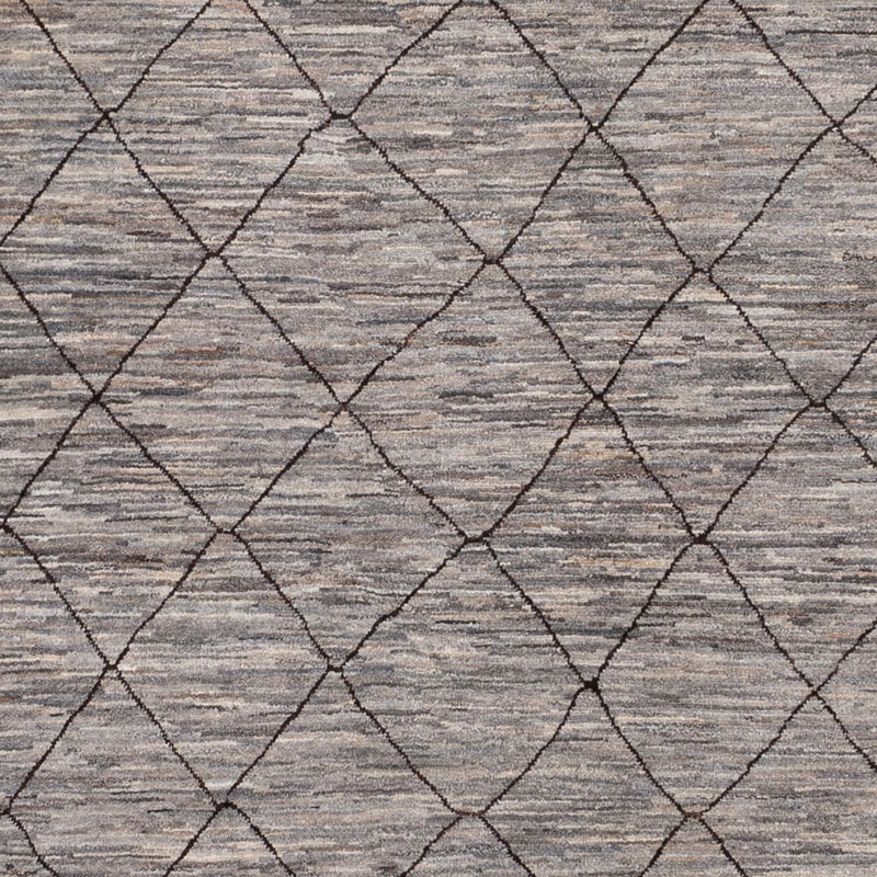 Berber tæppe - 296 x 245 cm - mørk beige