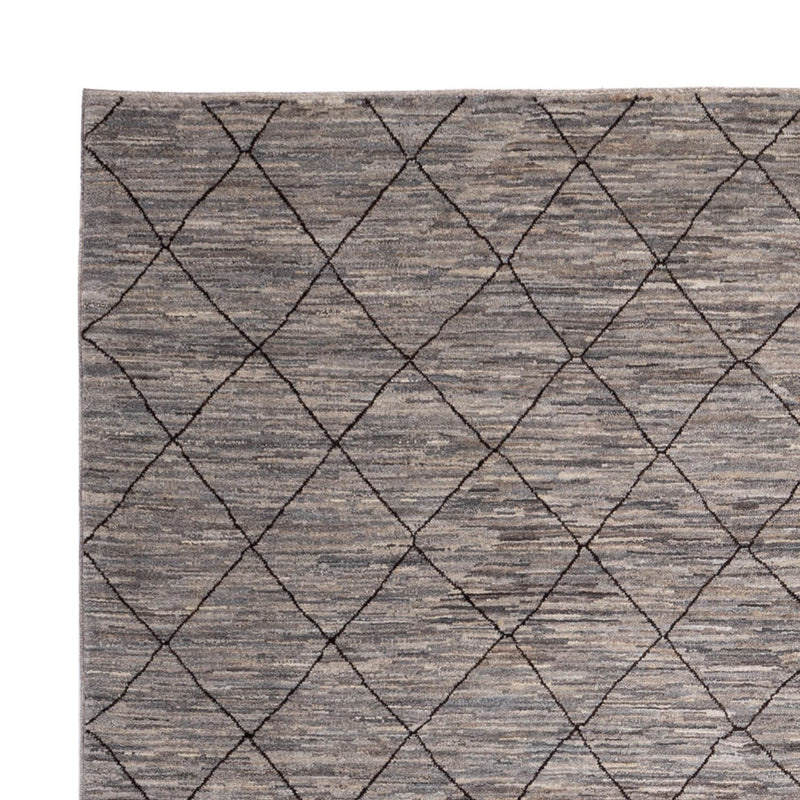 Berber tæppe - 296 x 245 cm - mørk beige