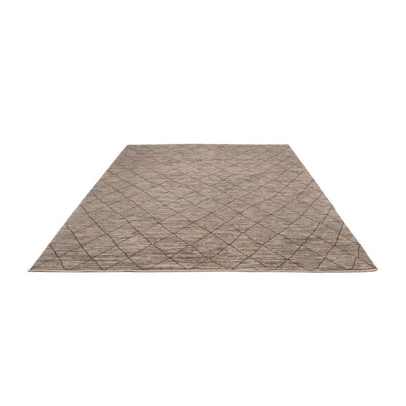 Berber tæppe - 296 x 245 cm - mørk beige