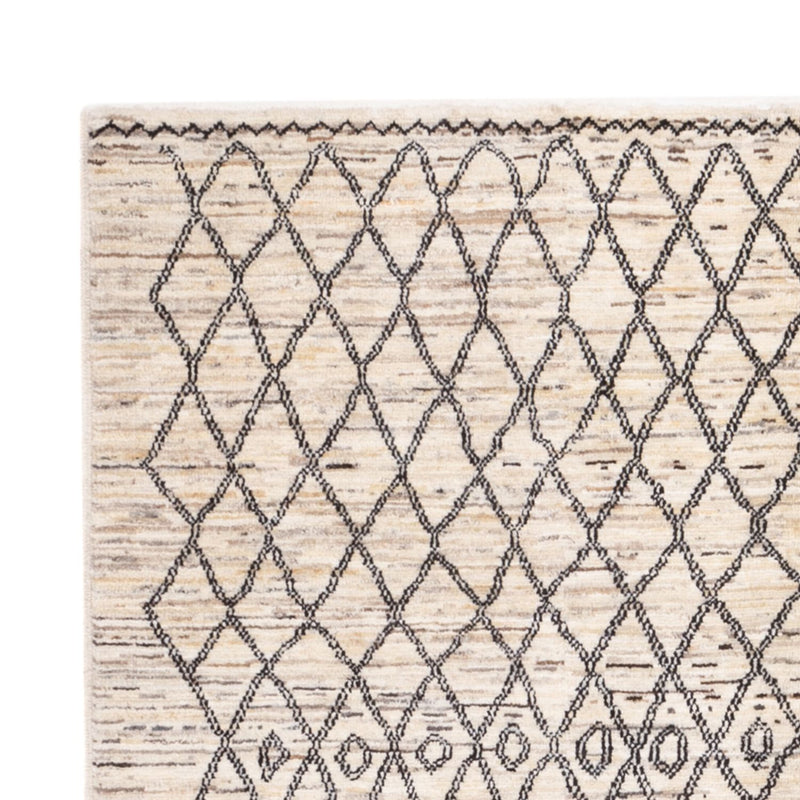 Berber tæppe - 200 x 148 cm - beige