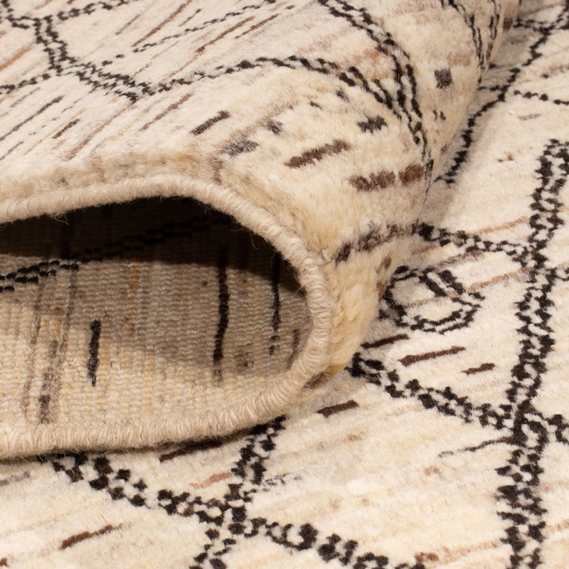 Berber tæppe - 200 x 148 cm - beige