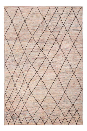 Berber tæppe - 300 x 204 cm - beige