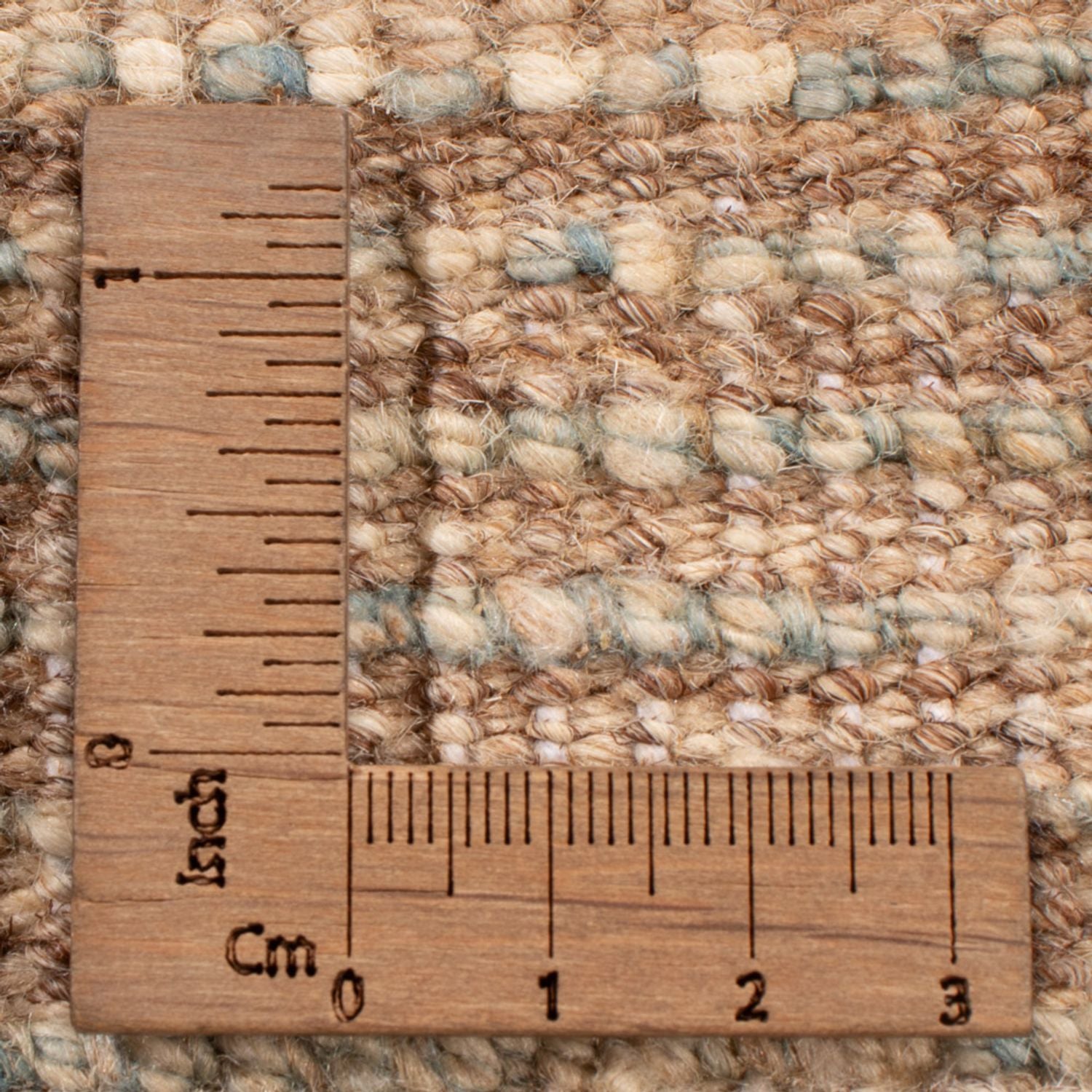 Berber tæppe - 238 x 175 cm - mørk beige
