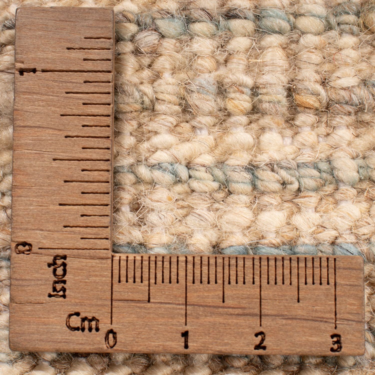 Berber tæppe - 234 x 178 cm - mørk beige