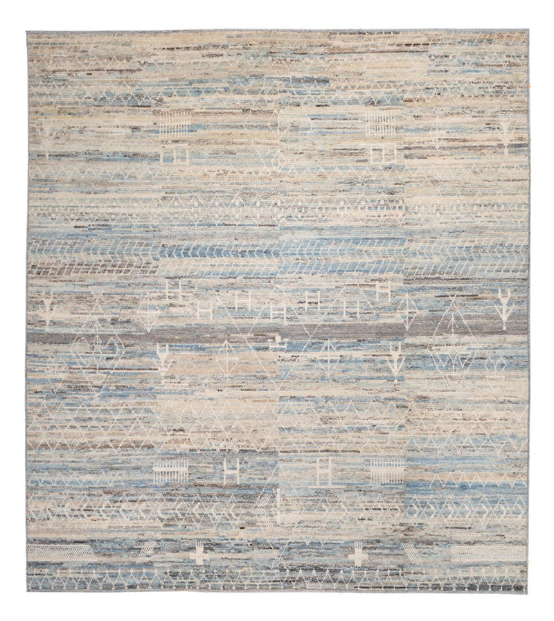 Berber tæppe - 290 x 257 cm - flerfarvet