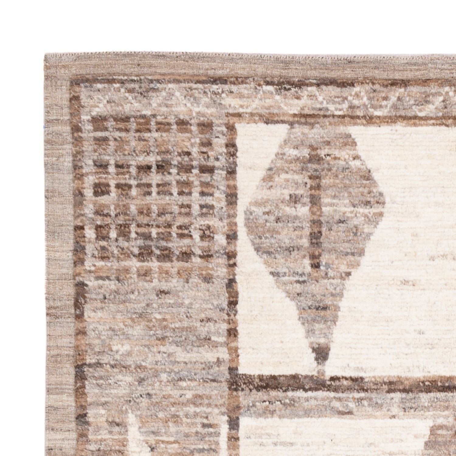Berber tæppe - 250 x 196 cm - flerfarvet
