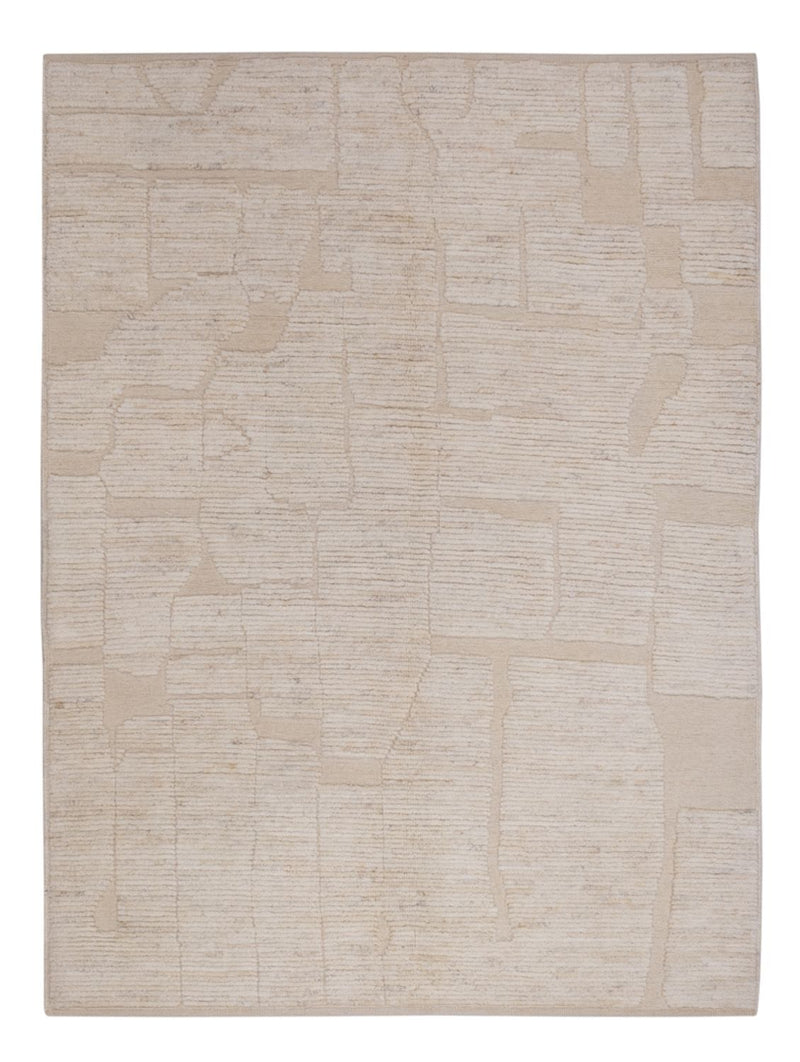 Berber tæppe - 191 x 145 cm - creme
