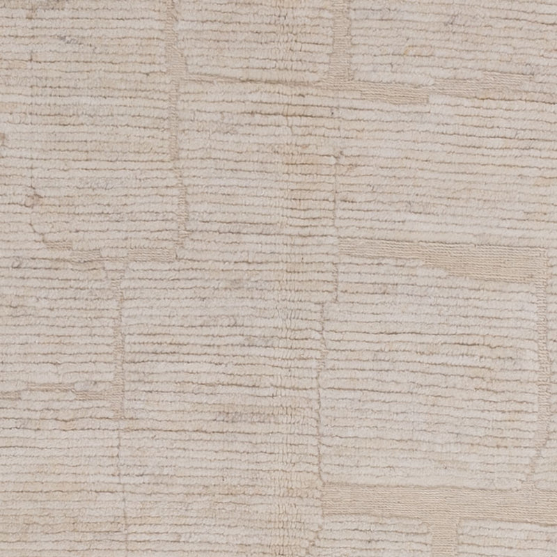 Berber tæppe - 191 x 145 cm - creme