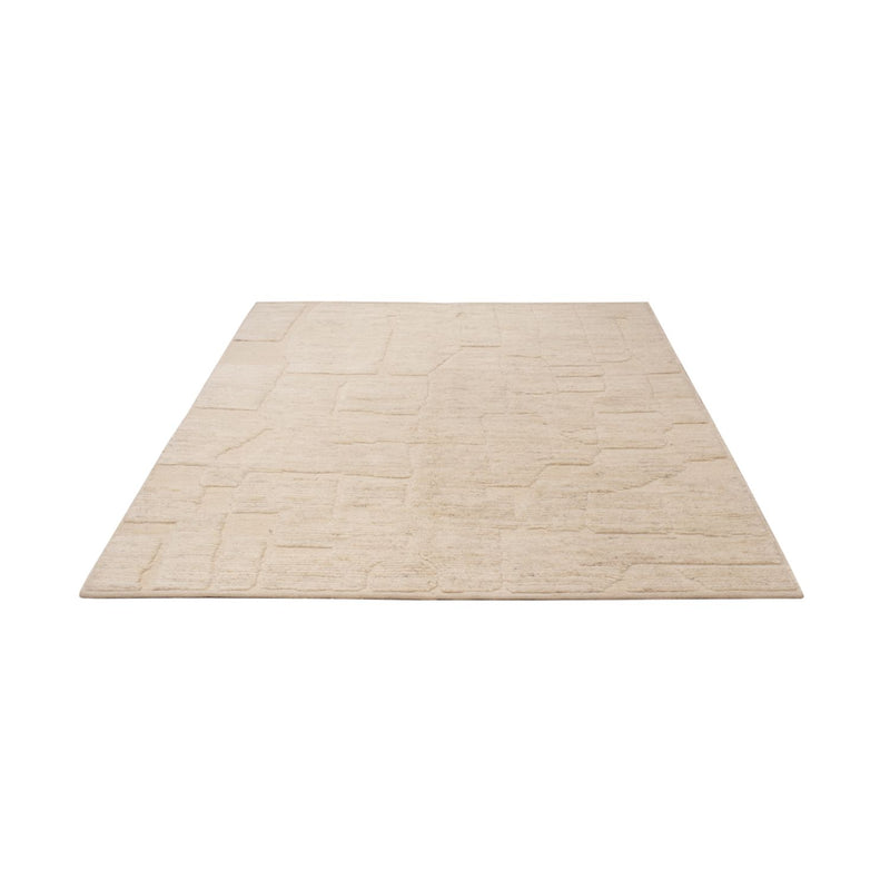 Berber tæppe - 191 x 145 cm - creme