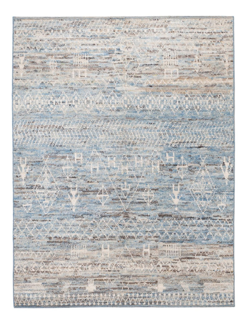 Berber tæppe - 196 x 151 cm - flerfarvet