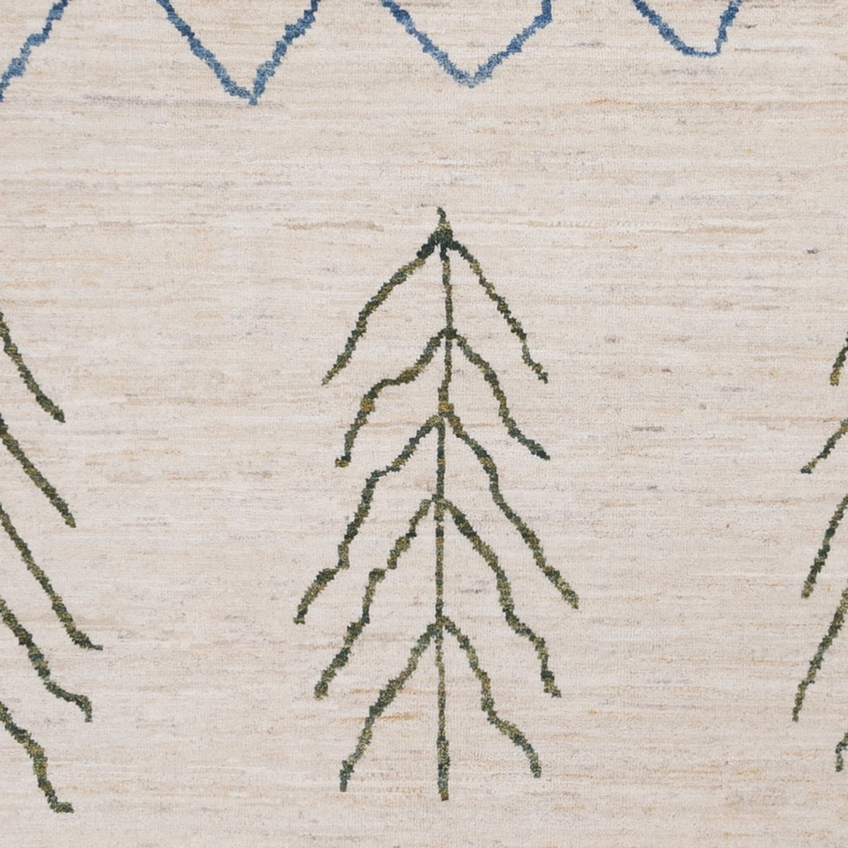 Berber tæppe - 286 x 203 cm - natur