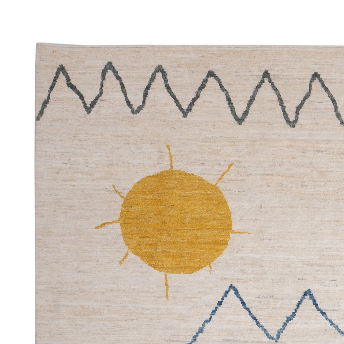 Berber tæppe - 286 x 203 cm - natur