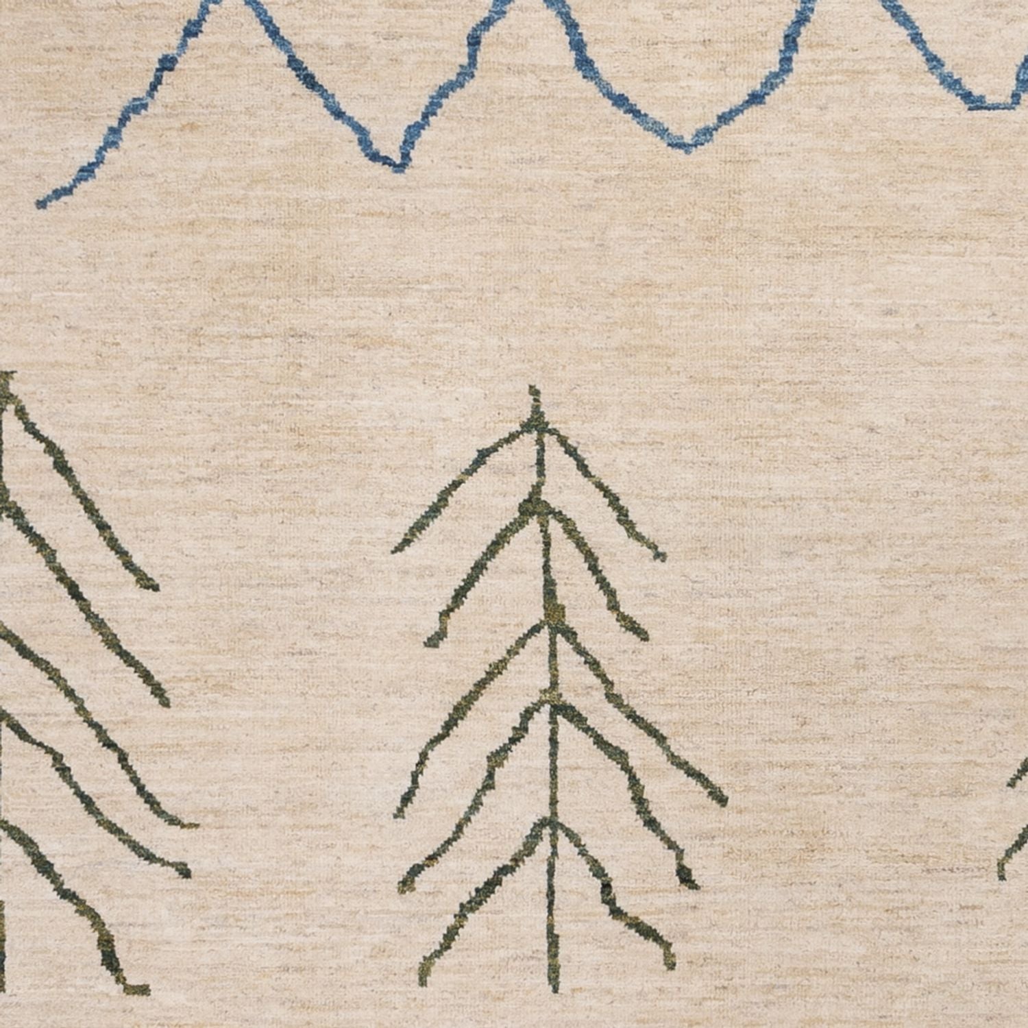 Berber tæppe - 295 x 203 cm - natur
